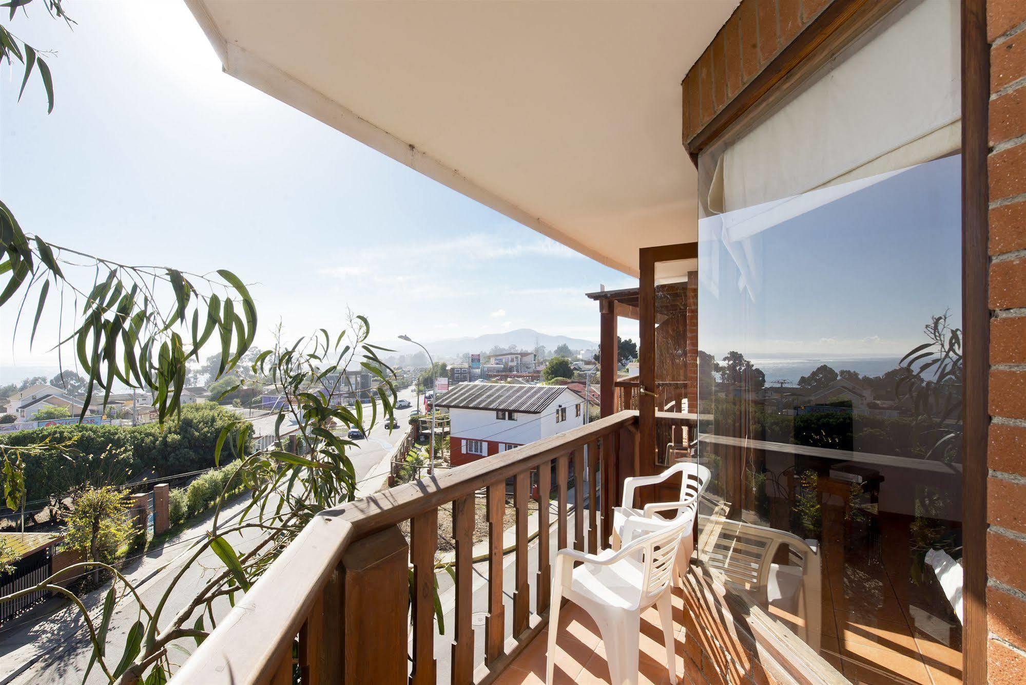 Linda Vista Apart Hotel Concón Exterior foto